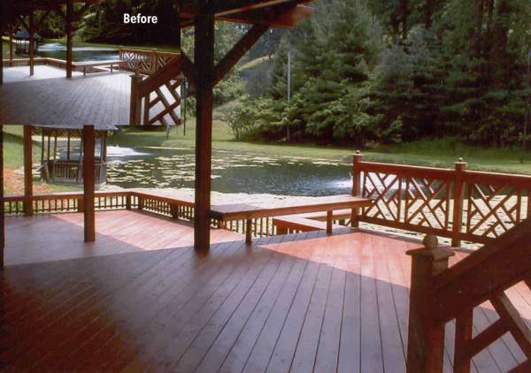The deck sealed with NuKlear