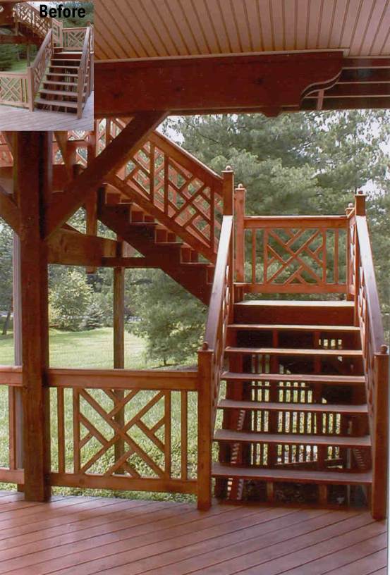 Staircase sealed with NuKlear